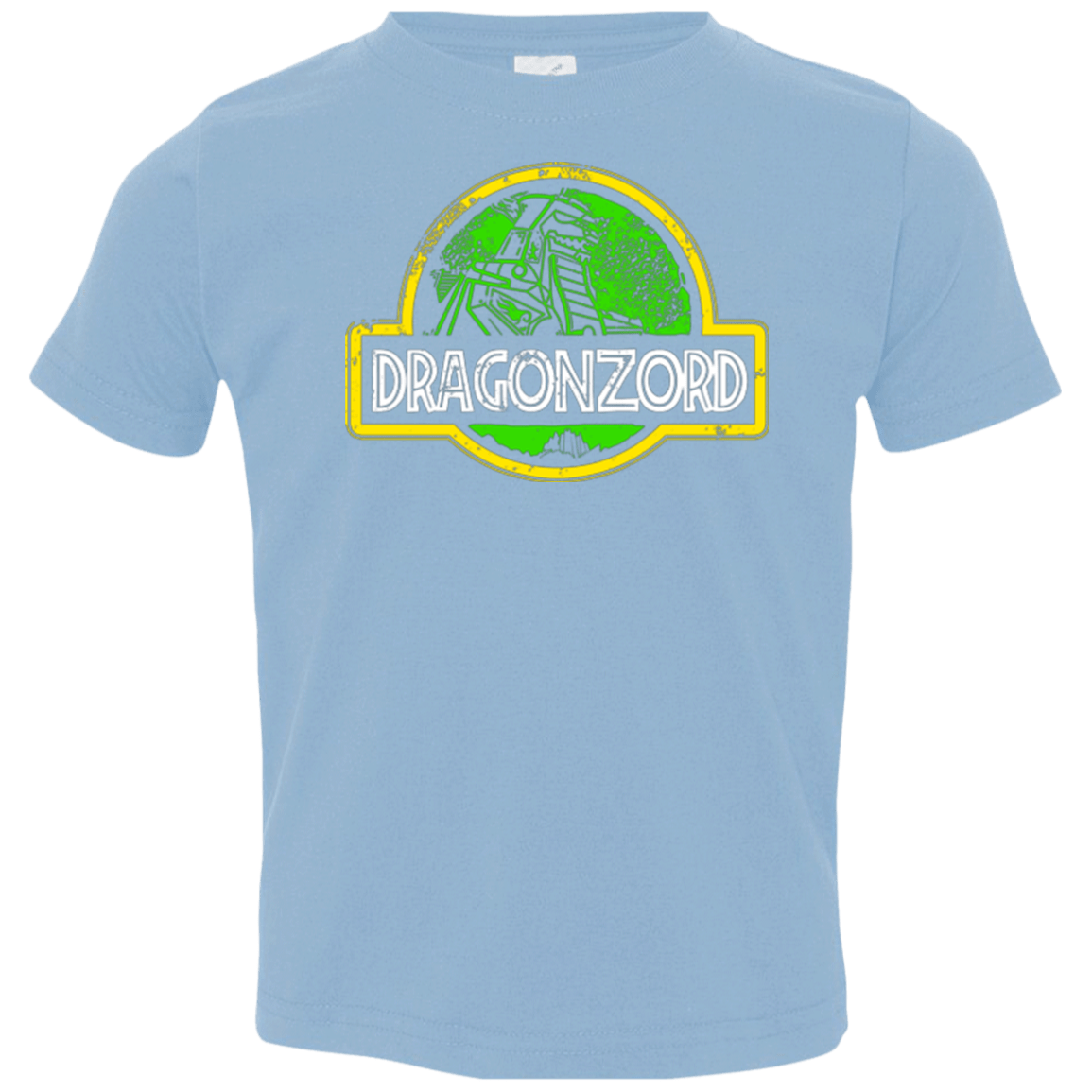 T-Shirts Light Blue / 2T Jurassic Power Green Toddler Premium T-Shirt
