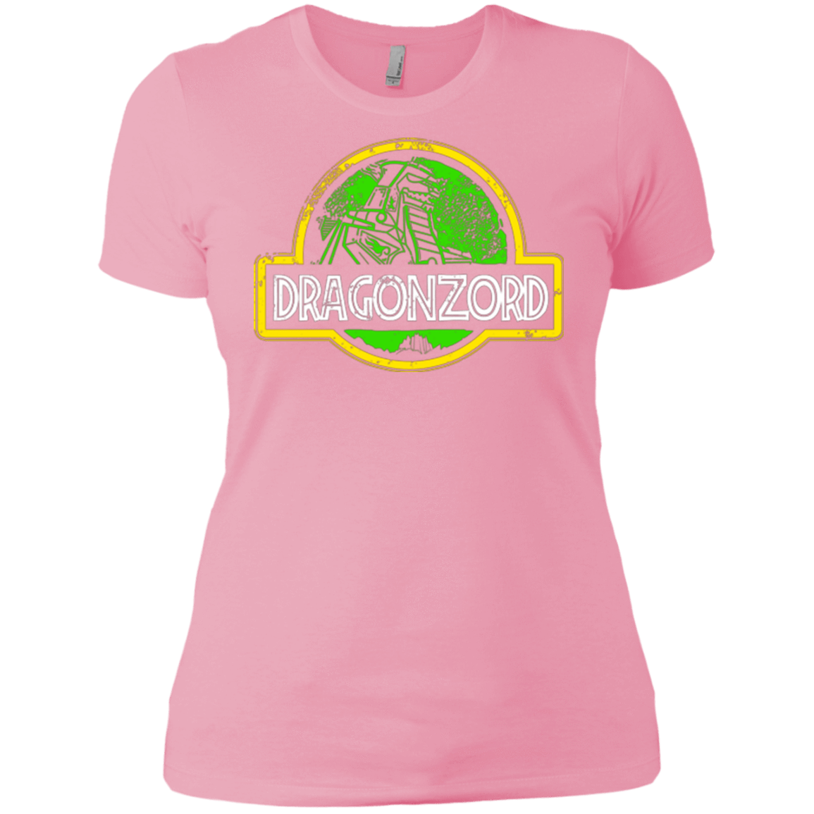 T-Shirts Light Pink / X-Small Jurassic Power Green Women's Premium T-Shirt