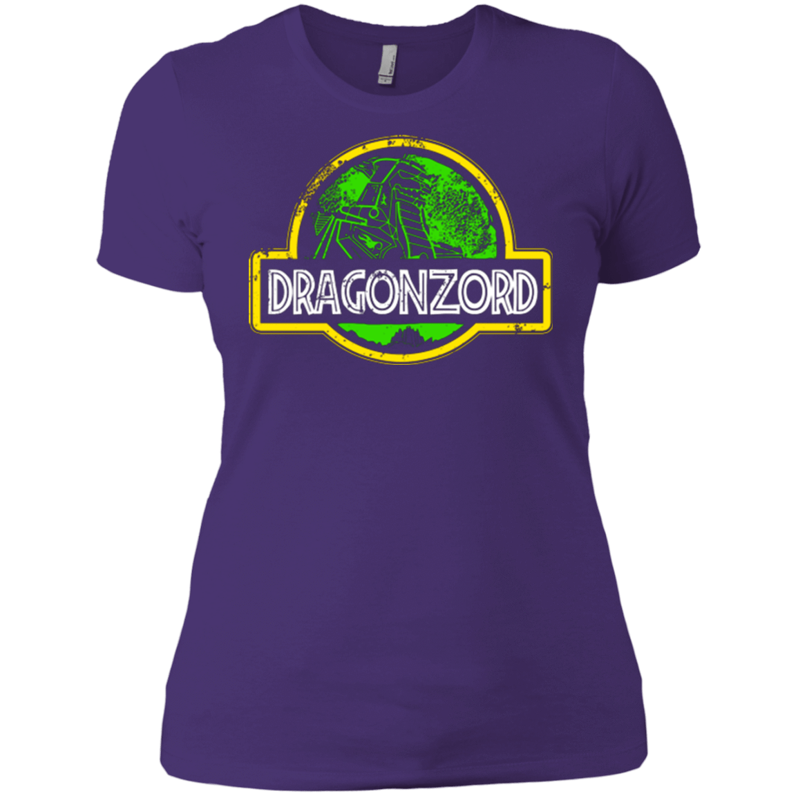 T-Shirts Purple / X-Small Jurassic Power Green Women's Premium T-Shirt