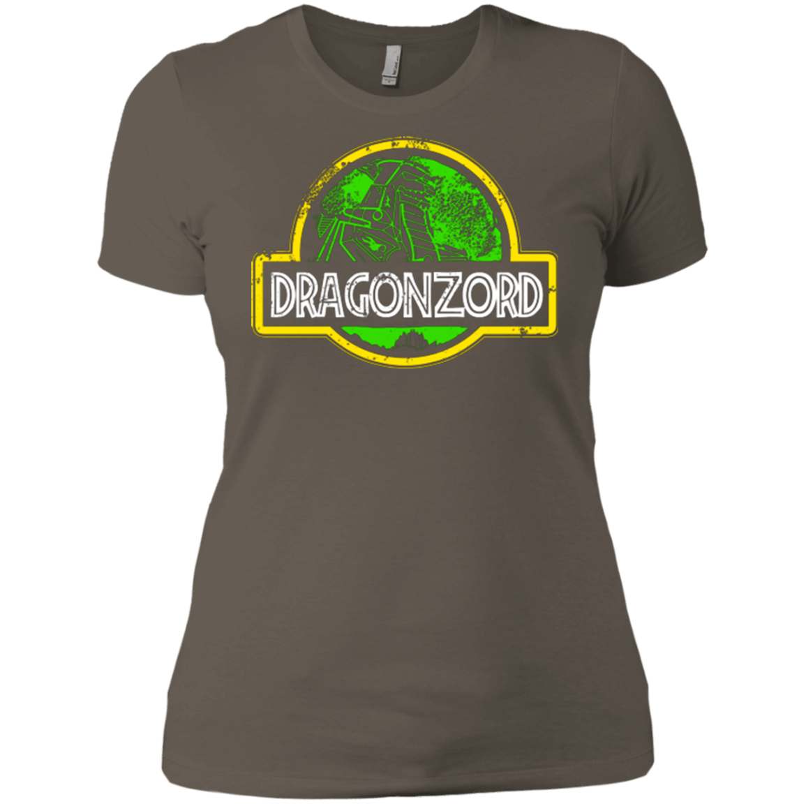T-Shirts Warm Grey / X-Small Jurassic Power Green Women's Premium T-Shirt