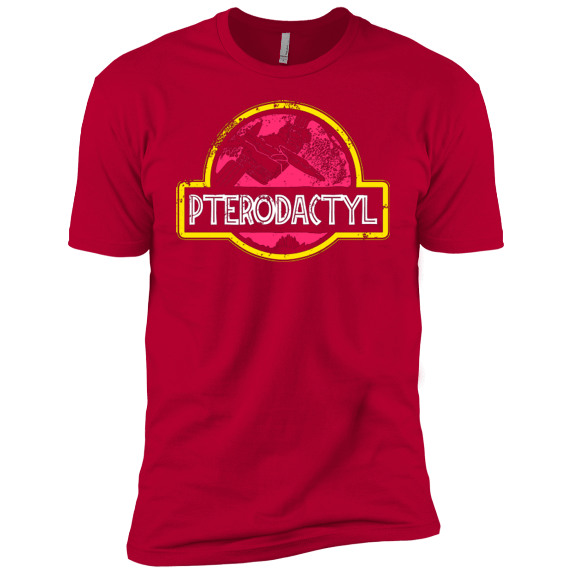 T-Shirts Red / YXS Jurassic Power Pink Boys Premium T-Shirt