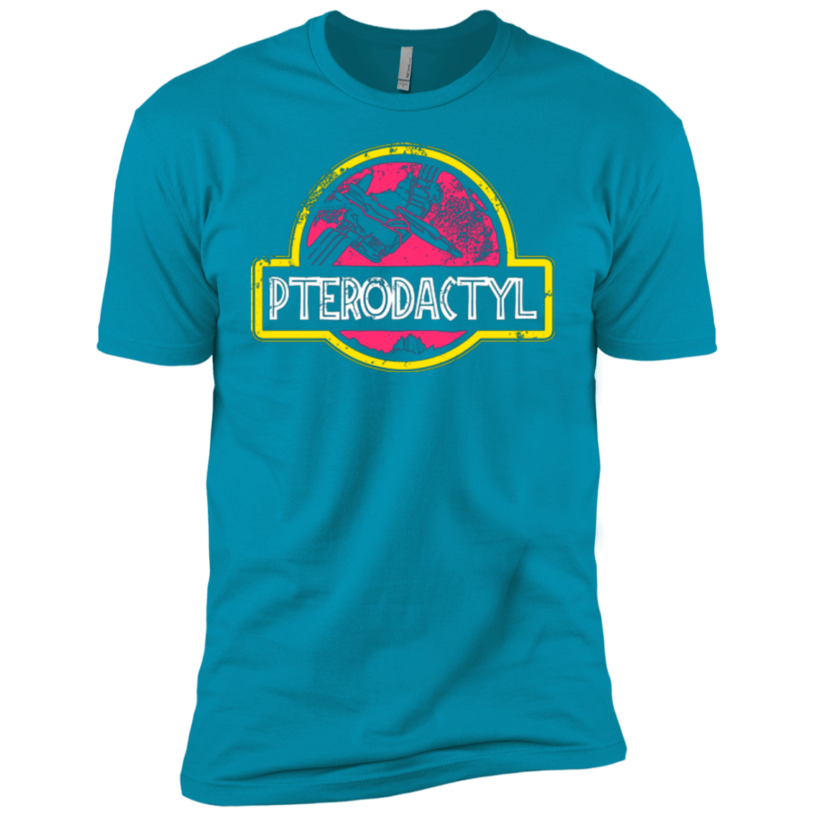 T-Shirts Turquoise / YXS Jurassic Power Pink Boys Premium T-Shirt