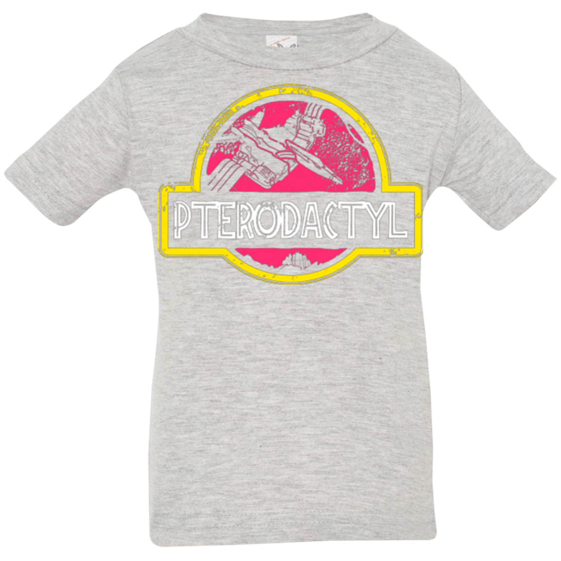 T-Shirts Heather / 6 Months Jurassic Power Pink Infant Premium T-Shirt