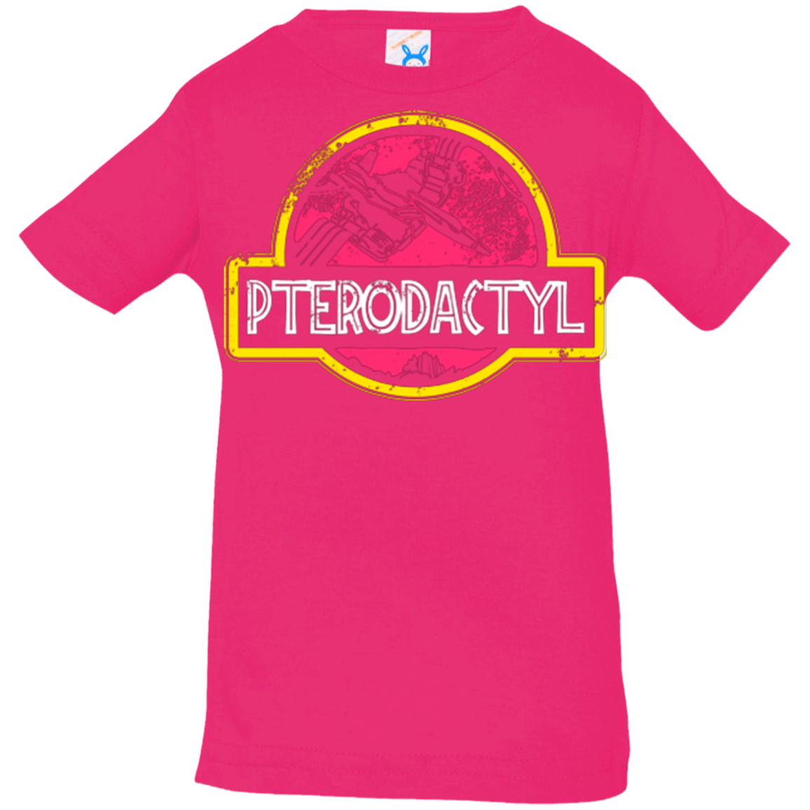 T-Shirts Hot Pink / 6 Months Jurassic Power Pink Infant Premium T-Shirt