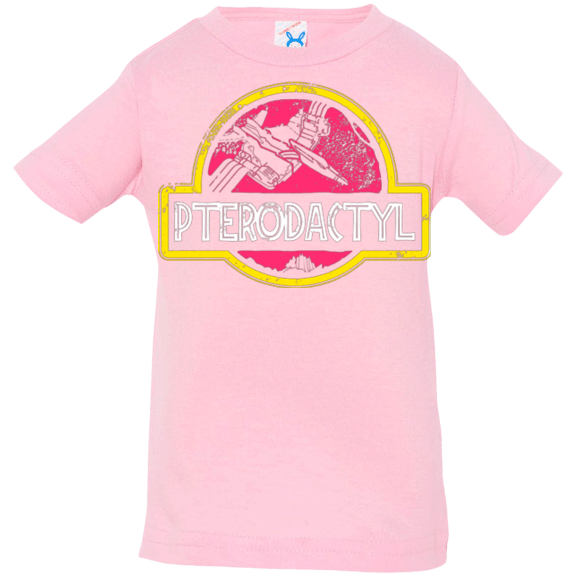 T-Shirts Pink / 6 Months Jurassic Power Pink Infant Premium T-Shirt