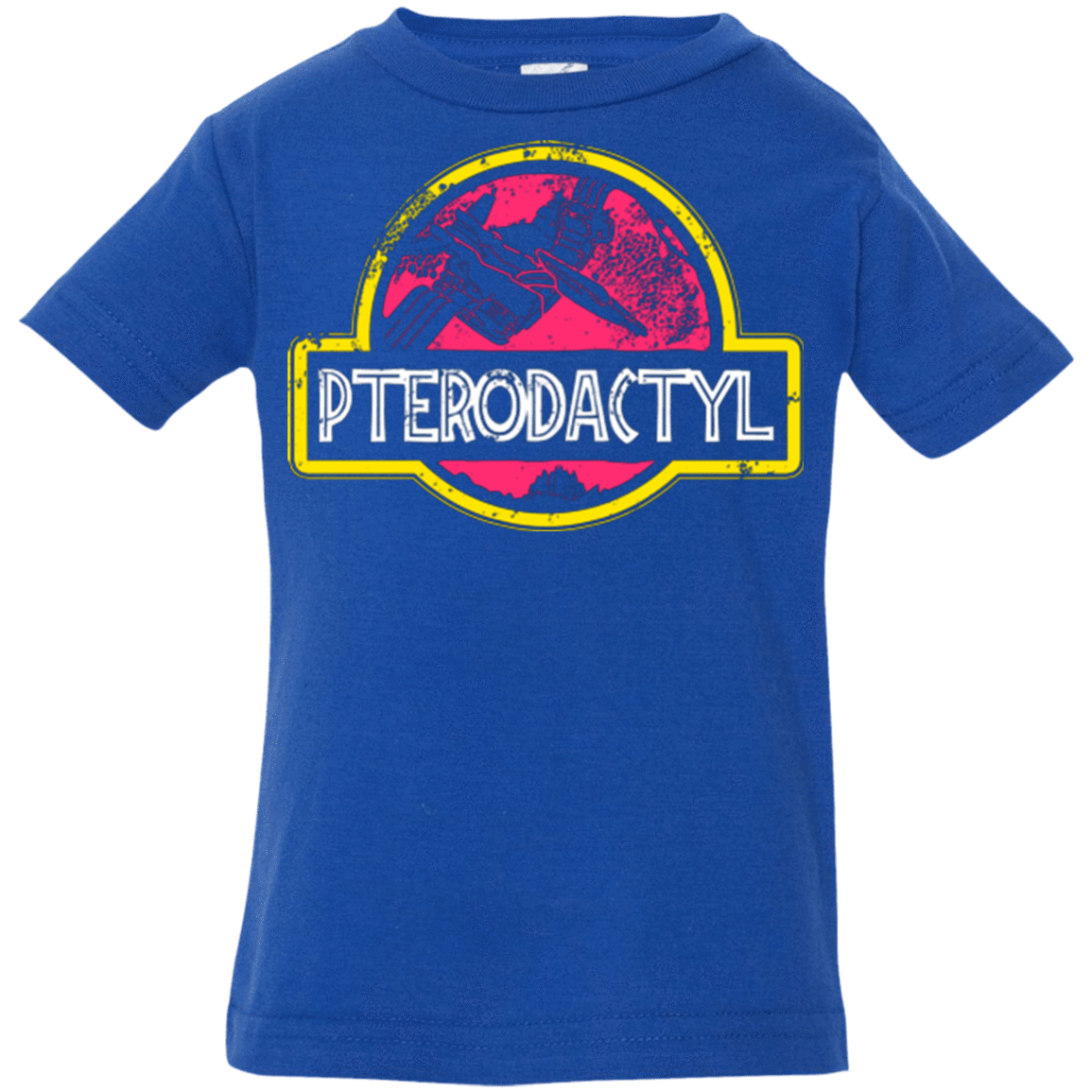 T-Shirts Royal / 6 Months Jurassic Power Pink Infant Premium T-Shirt
