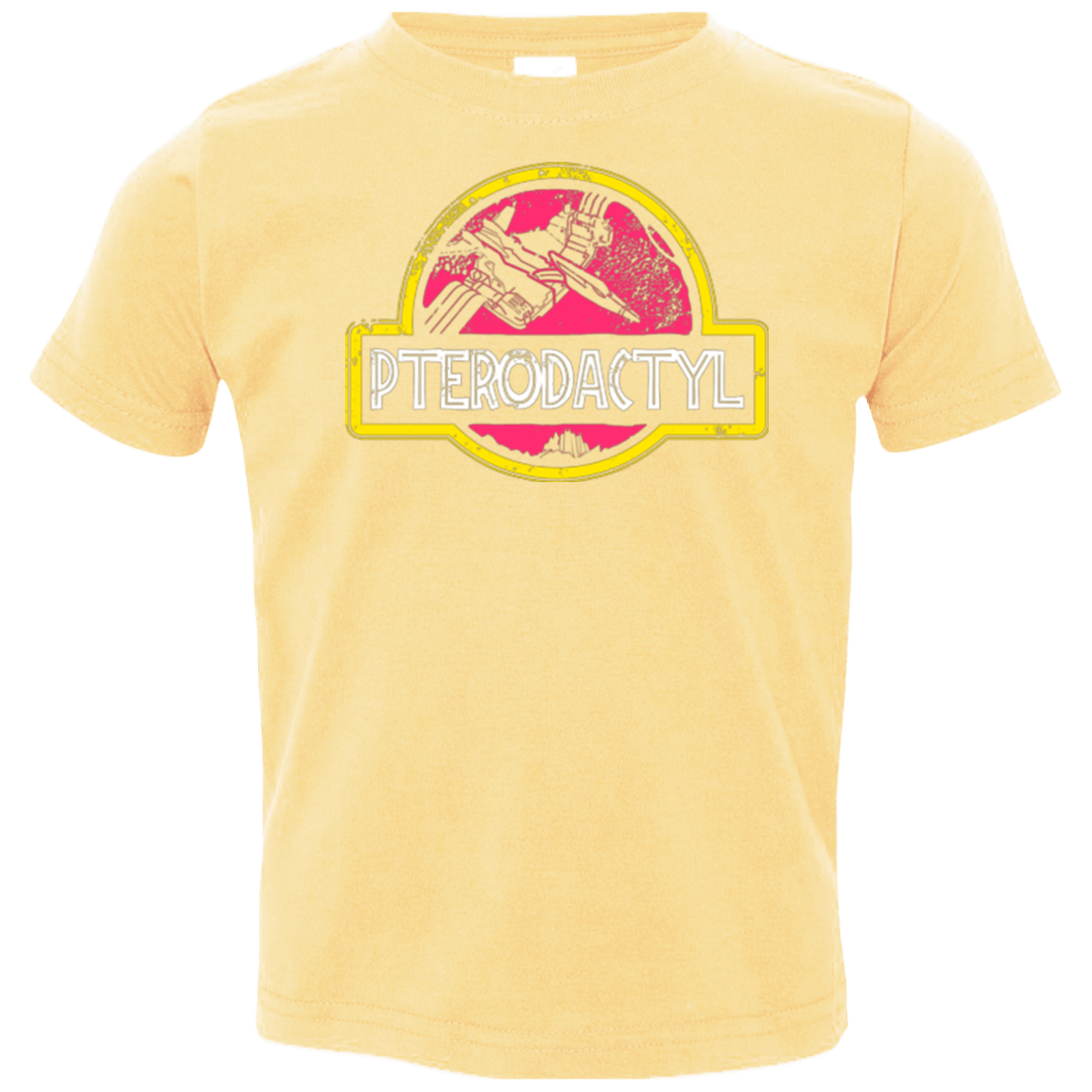 T-Shirts Butter / 2T Jurassic Power Pink Toddler Premium T-Shirt