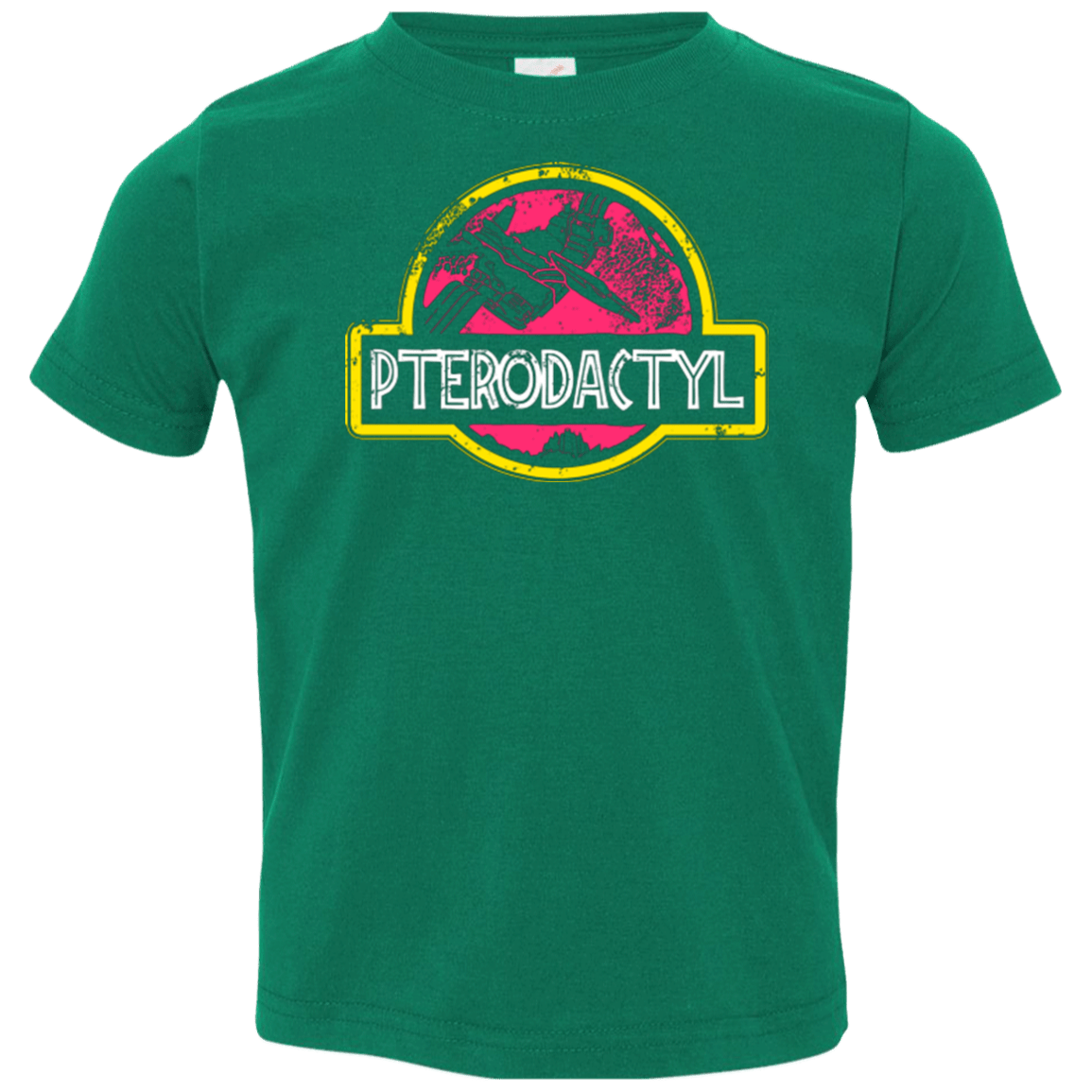 T-Shirts Kelly / 2T Jurassic Power Pink Toddler Premium T-Shirt