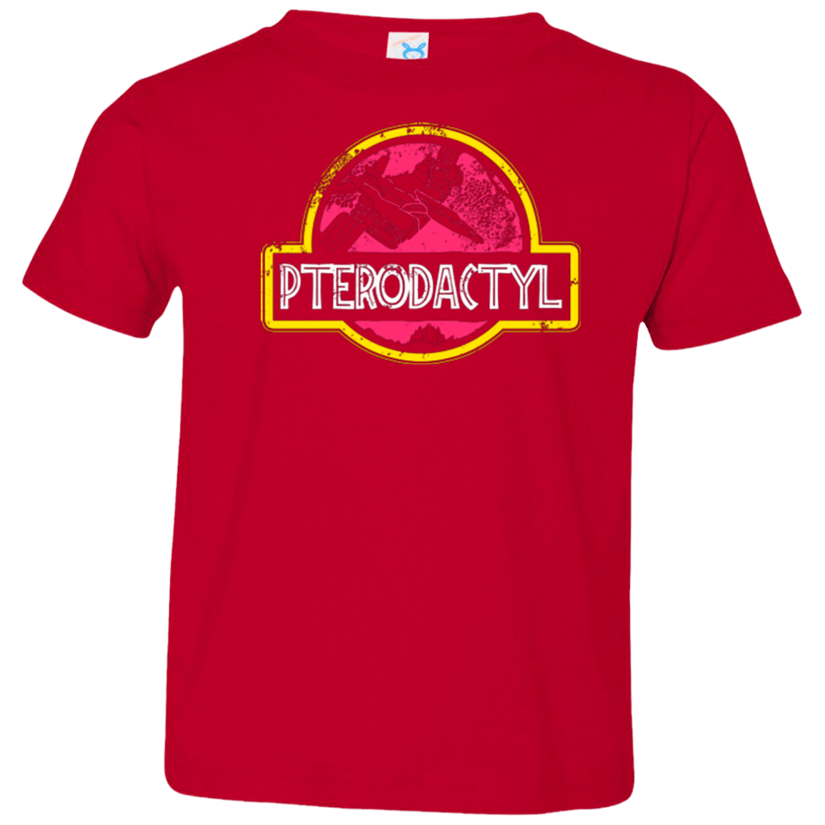 T-Shirts Red / 2T Jurassic Power Pink Toddler Premium T-Shirt