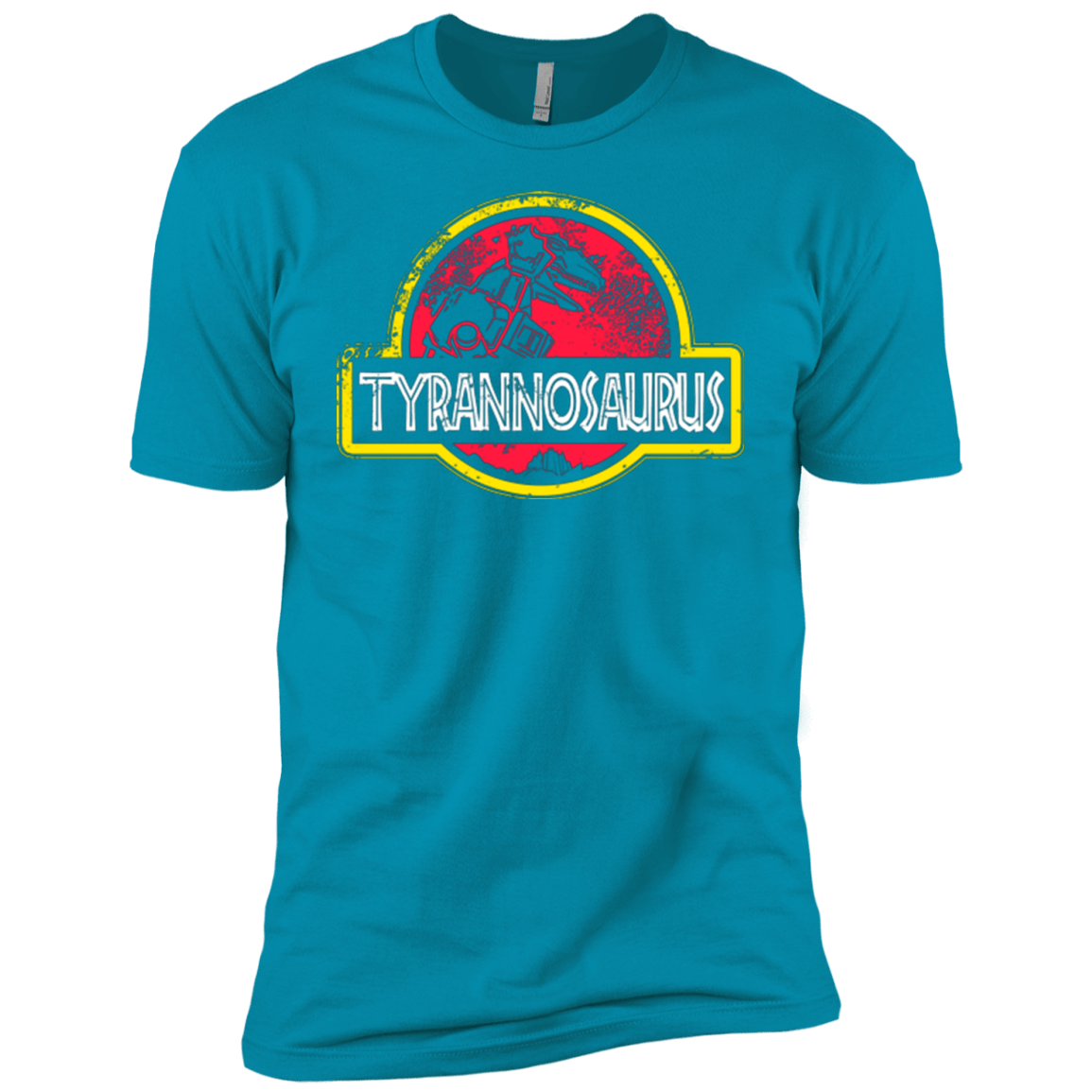 T-Shirts Turquoise / YXS Jurassic Power Red Boys Premium T-Shirt