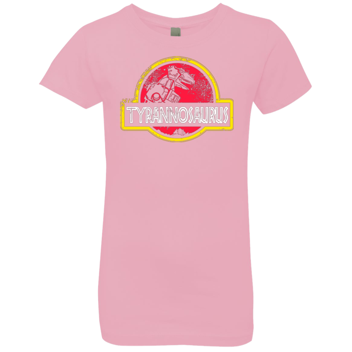 T-Shirts Light Pink / YXS Jurassic Power Red Girls Premium T-Shirt