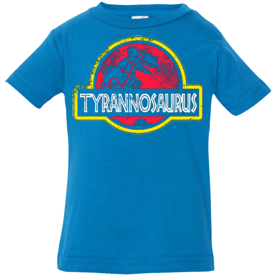 T-Shirts Cobalt / 6 Months Jurassic Power Red Infant Premium T-Shirt
