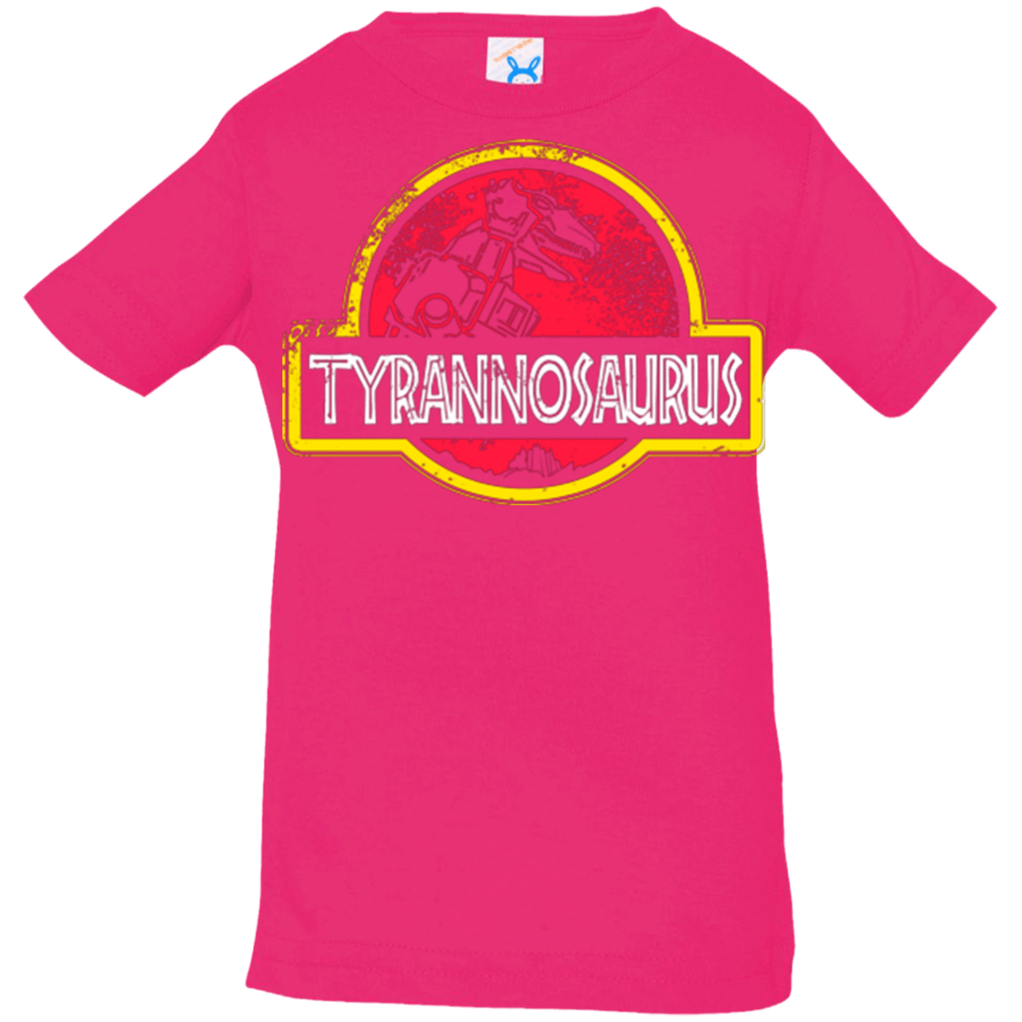 T-Shirts Hot Pink / 6 Months Jurassic Power Red Infant Premium T-Shirt
