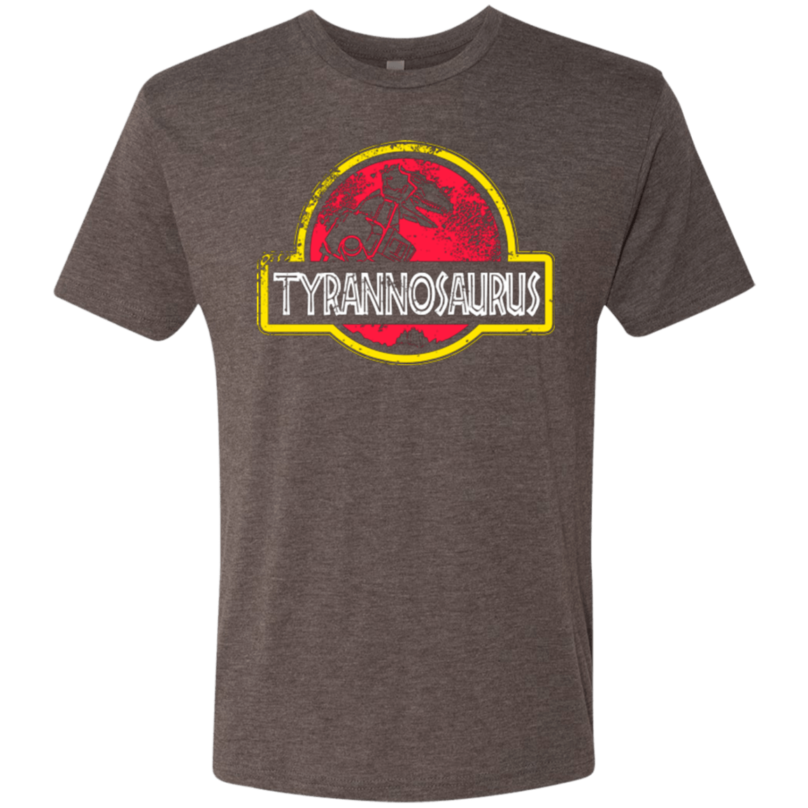 T-Shirts Macchiato / Small Jurassic Power Red Men's Triblend T-Shirt