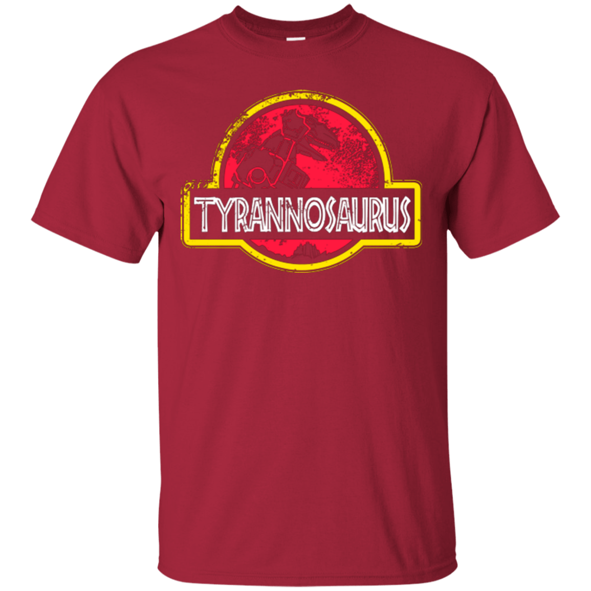 T-Shirts Cardinal / Small Jurassic Power Red T-Shirt