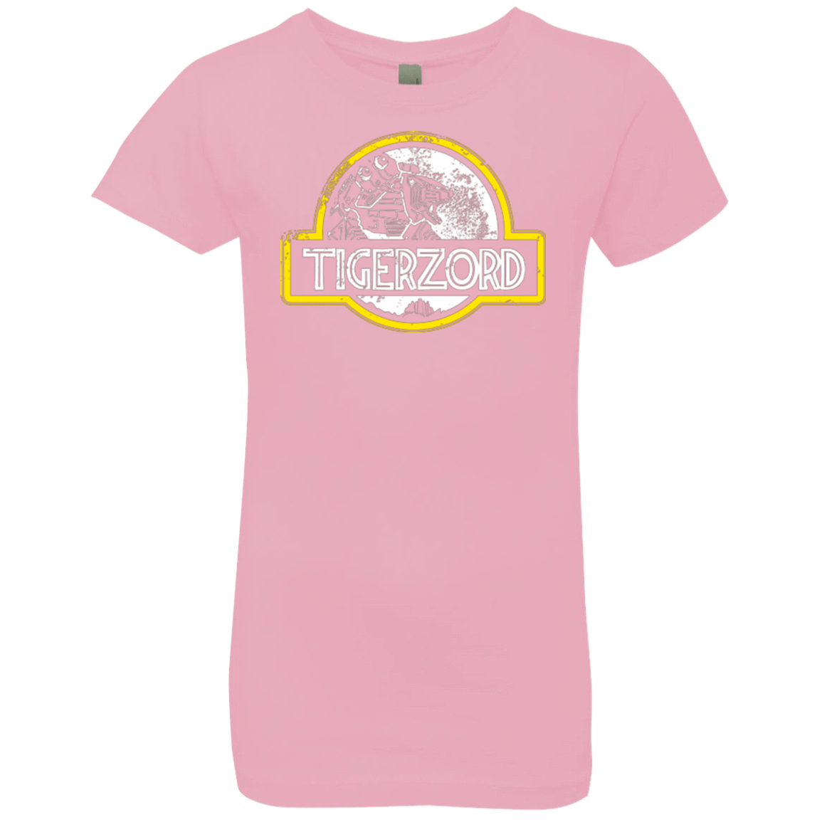 T-Shirts Light Pink / YXS Jurassic Power White Girls Premium T-Shirt