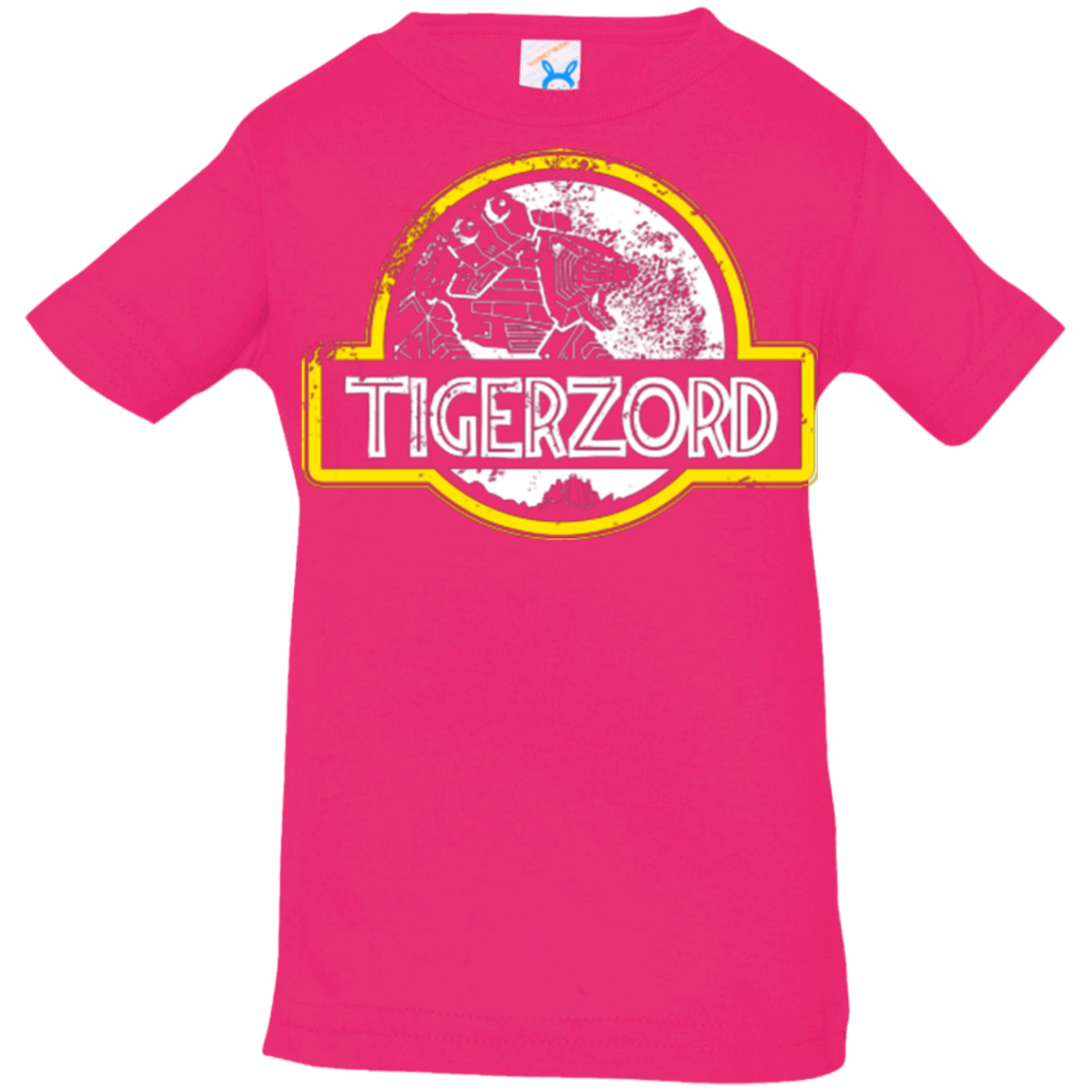 T-Shirts Hot Pink / 6 Months Jurassic Power White Infant Premium T-Shirt