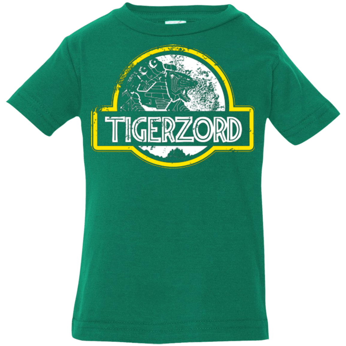 T-Shirts Kelly / 6 Months Jurassic Power White Infant Premium T-Shirt