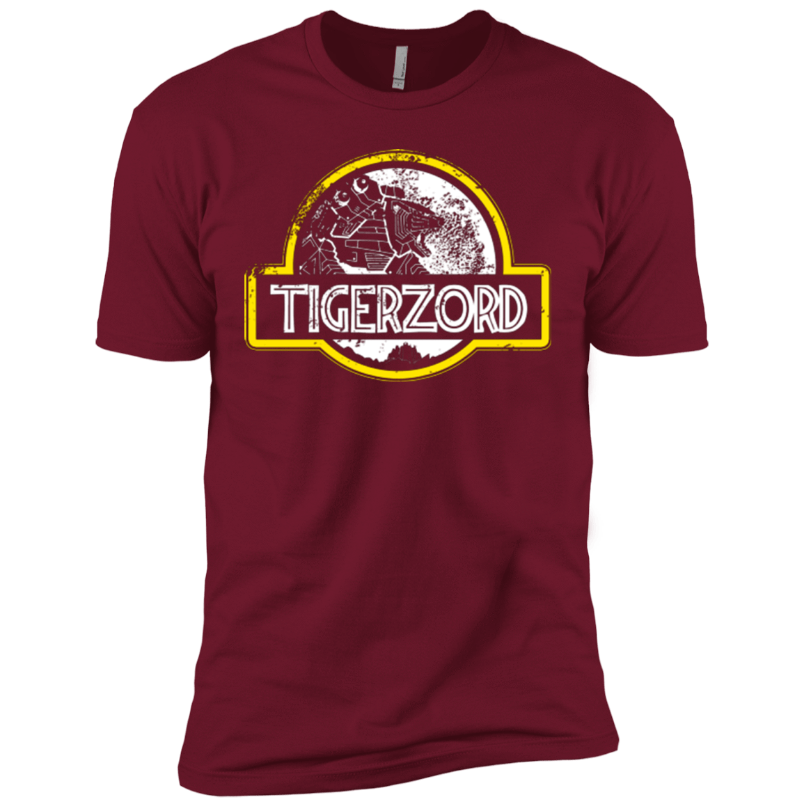 T-Shirts Cardinal / X-Small Jurassic Power White Men's Premium T-Shirt