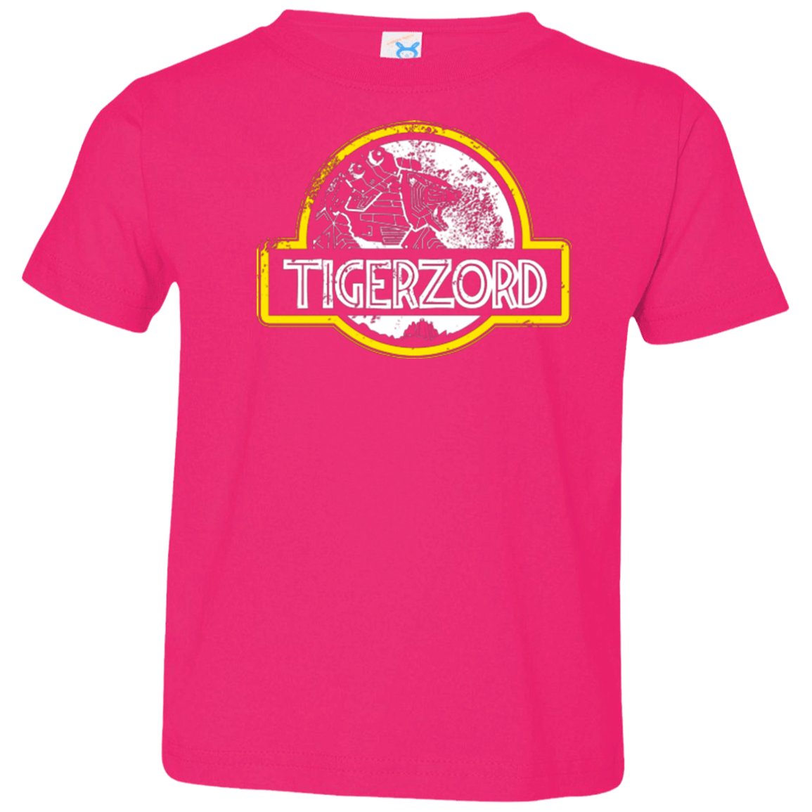 T-Shirts Hot Pink / 2T Jurassic Power White Toddler Premium T-Shirt