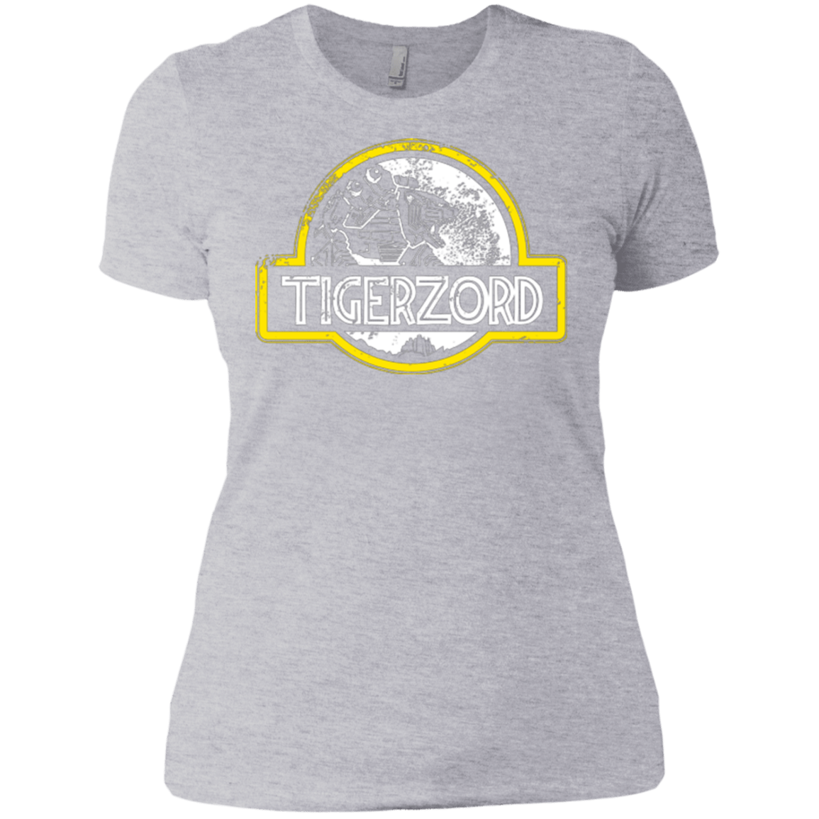 T-Shirts Heather Grey / X-Small Jurassic Power White Women's Premium T-Shirt