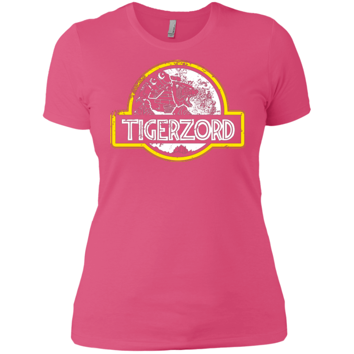 T-Shirts Hot Pink / X-Small Jurassic Power White Women's Premium T-Shirt