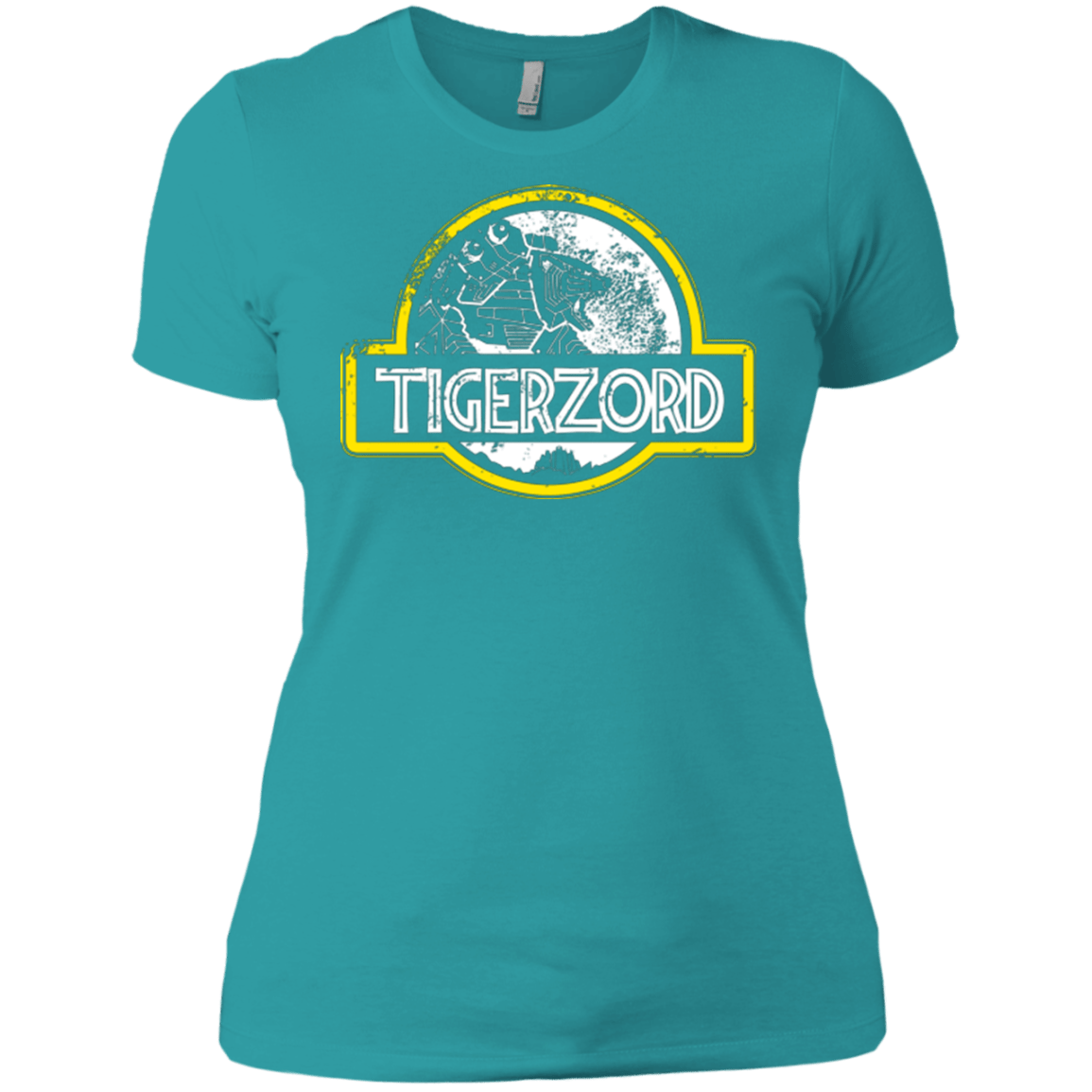 T-Shirts Tahiti Blue / X-Small Jurassic Power White Women's Premium T-Shirt