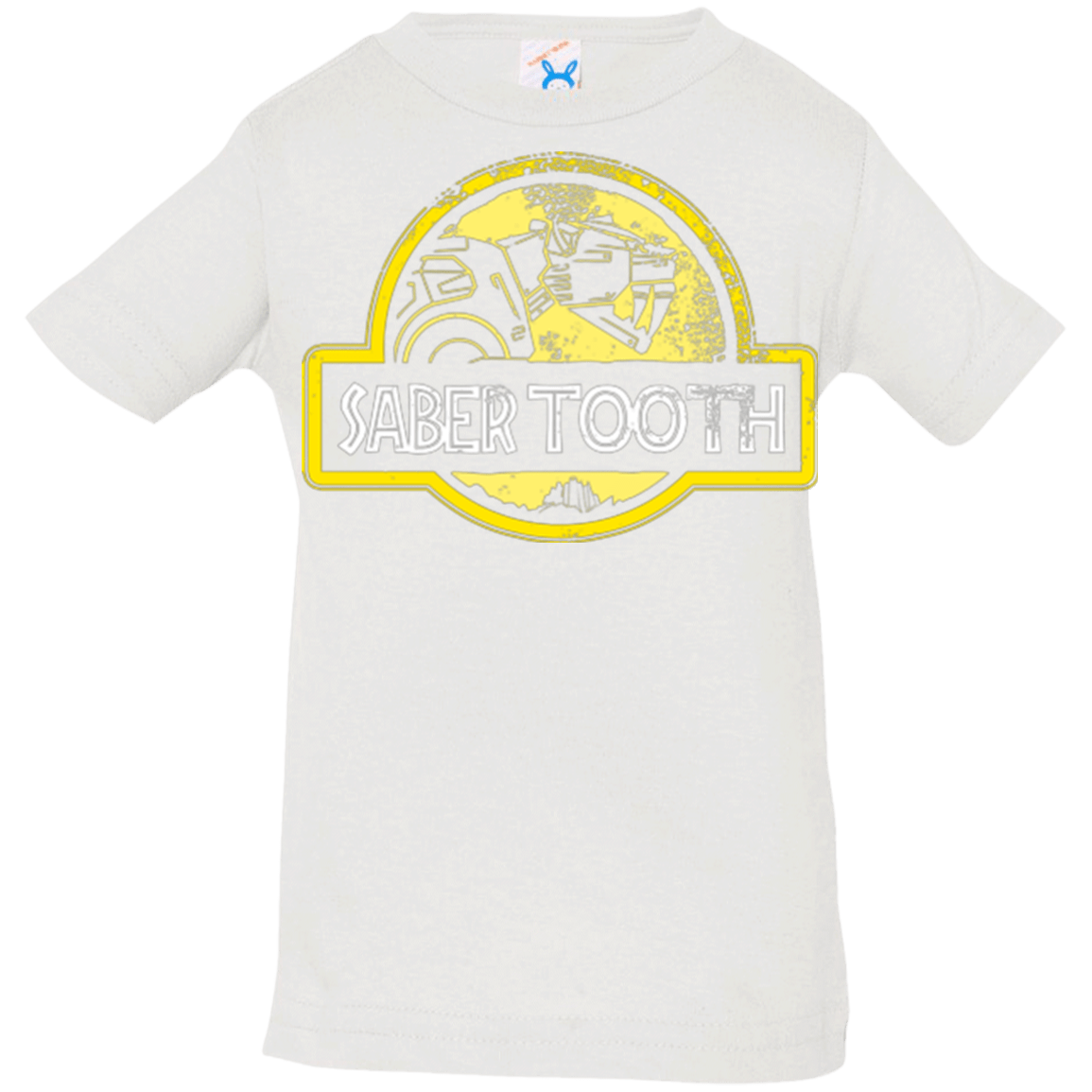 T-Shirts White / 6 Months Jurassic Power Yellow Infant Premium T-Shirt