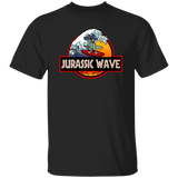 T-Shirts Black / S Jurassic Wave T-Shirt