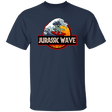 T-Shirts Navy / S Jurassic Wave T-Shirt