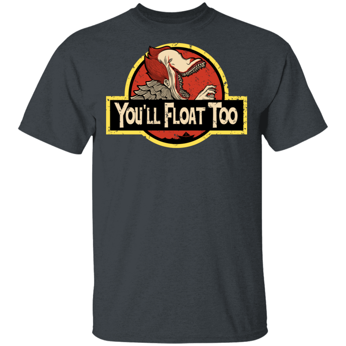 T-Shirts Dark Heather / S Jurassit Park T-Shirt