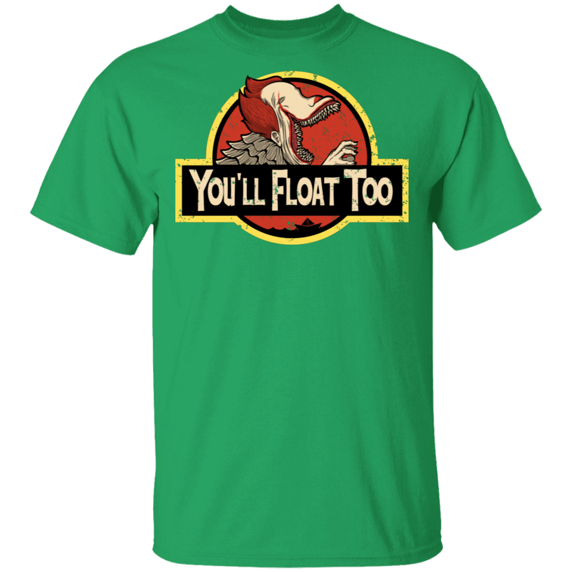 T-Shirts Irish Green / S Jurassit Park T-Shirt