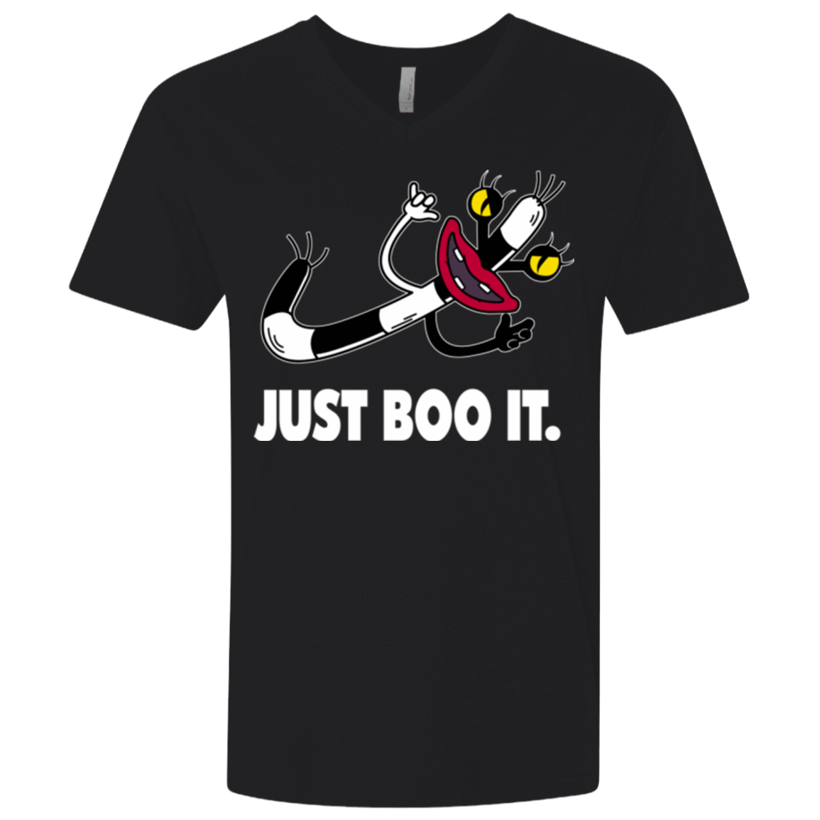 T-Shirts Black / X-Small Just Boo It Men's Premium V-Neck