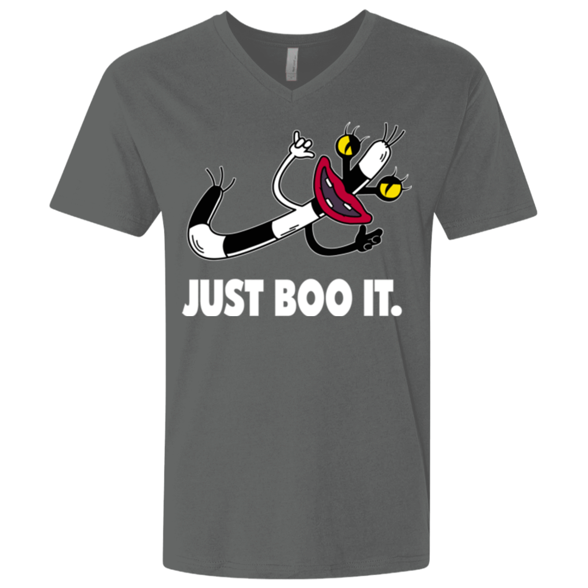 T-Shirts Heavy Metal / X-Small Just Boo It Men's Premium V-Neck