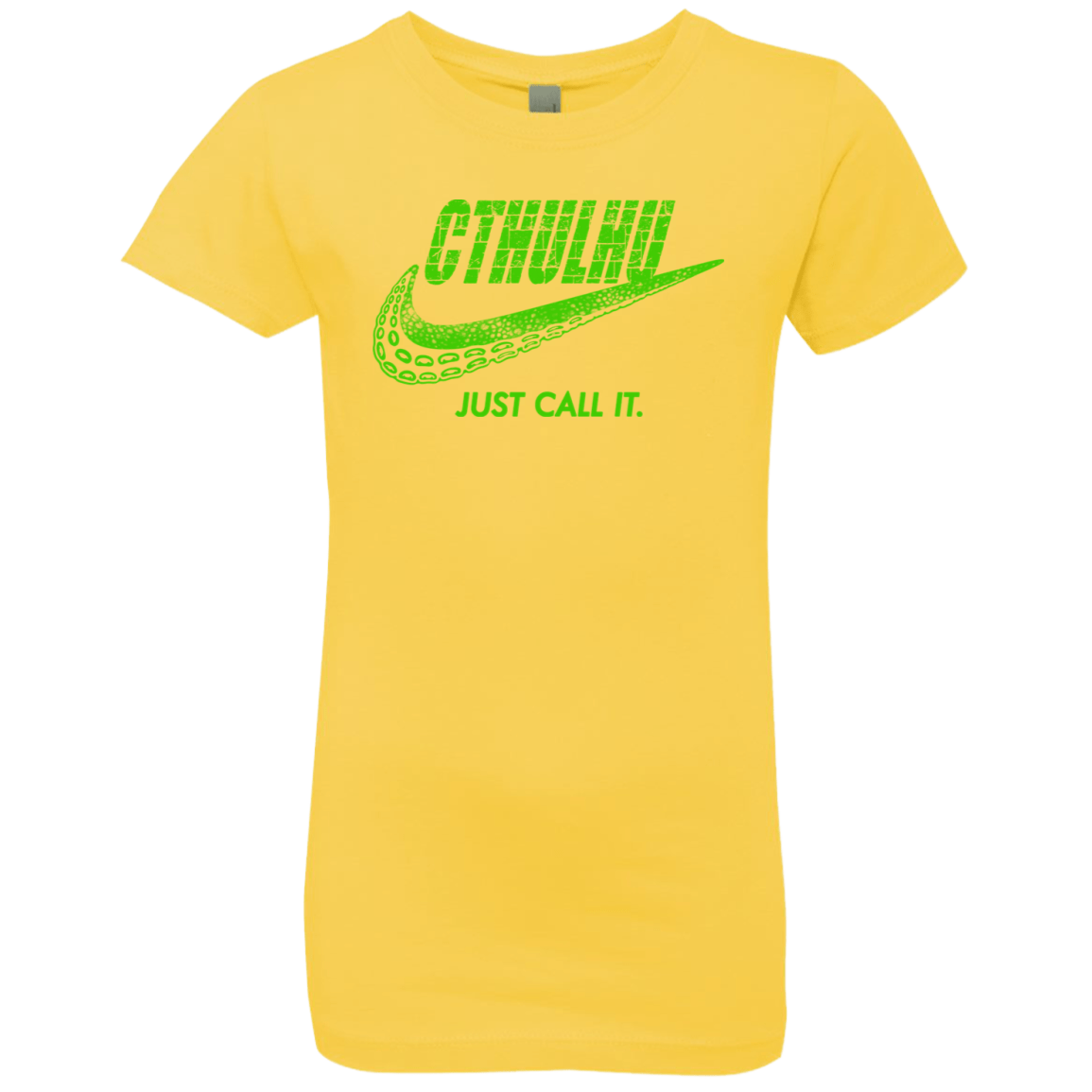 T-Shirts Vibrant Yellow / YXS Just Call It Girls Premium T-Shirt