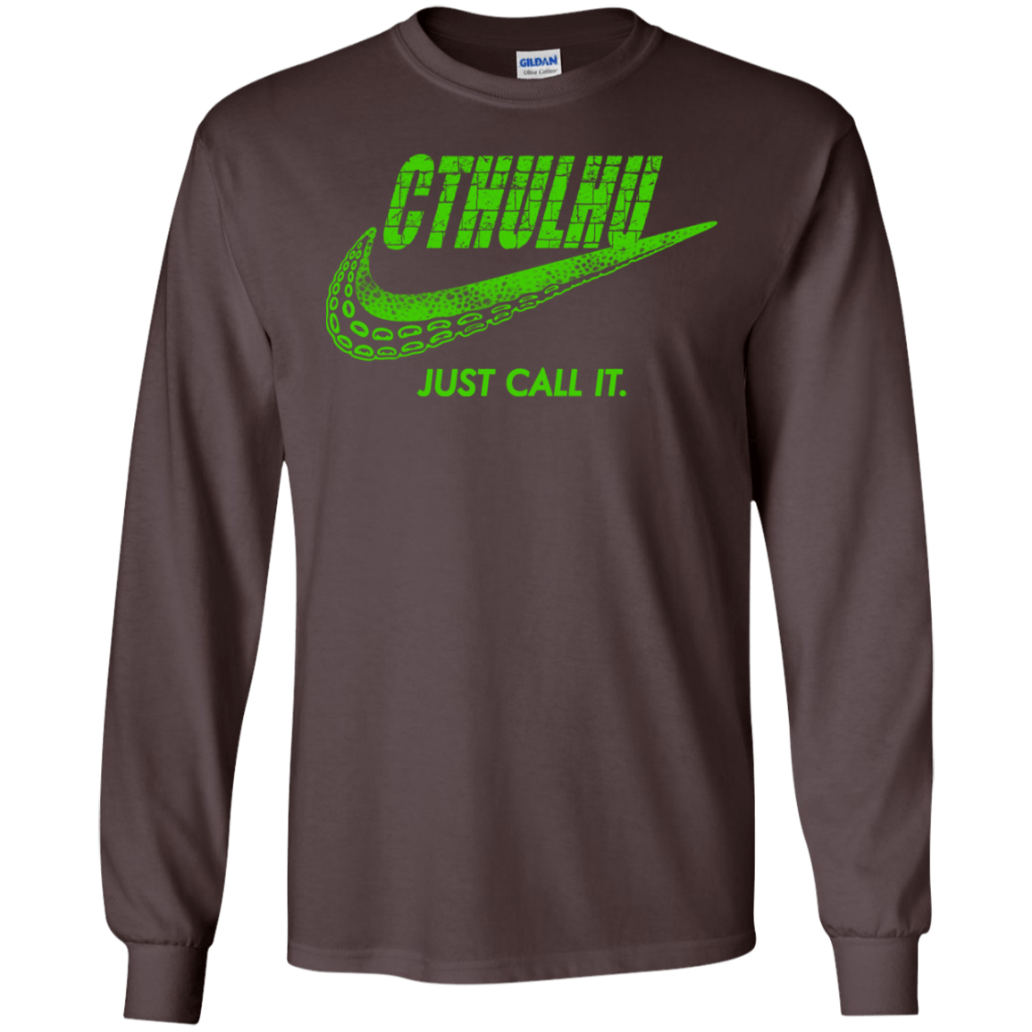 T-Shirts Dark Chocolate / S Just Call It Men's Long Sleeve T-Shirt