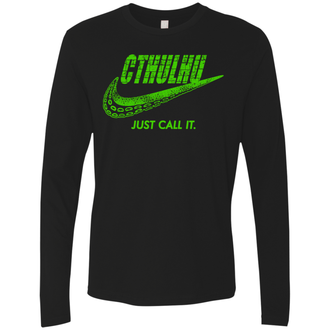 T-Shirts Black / S Just Call It Men's Premium Long Sleeve