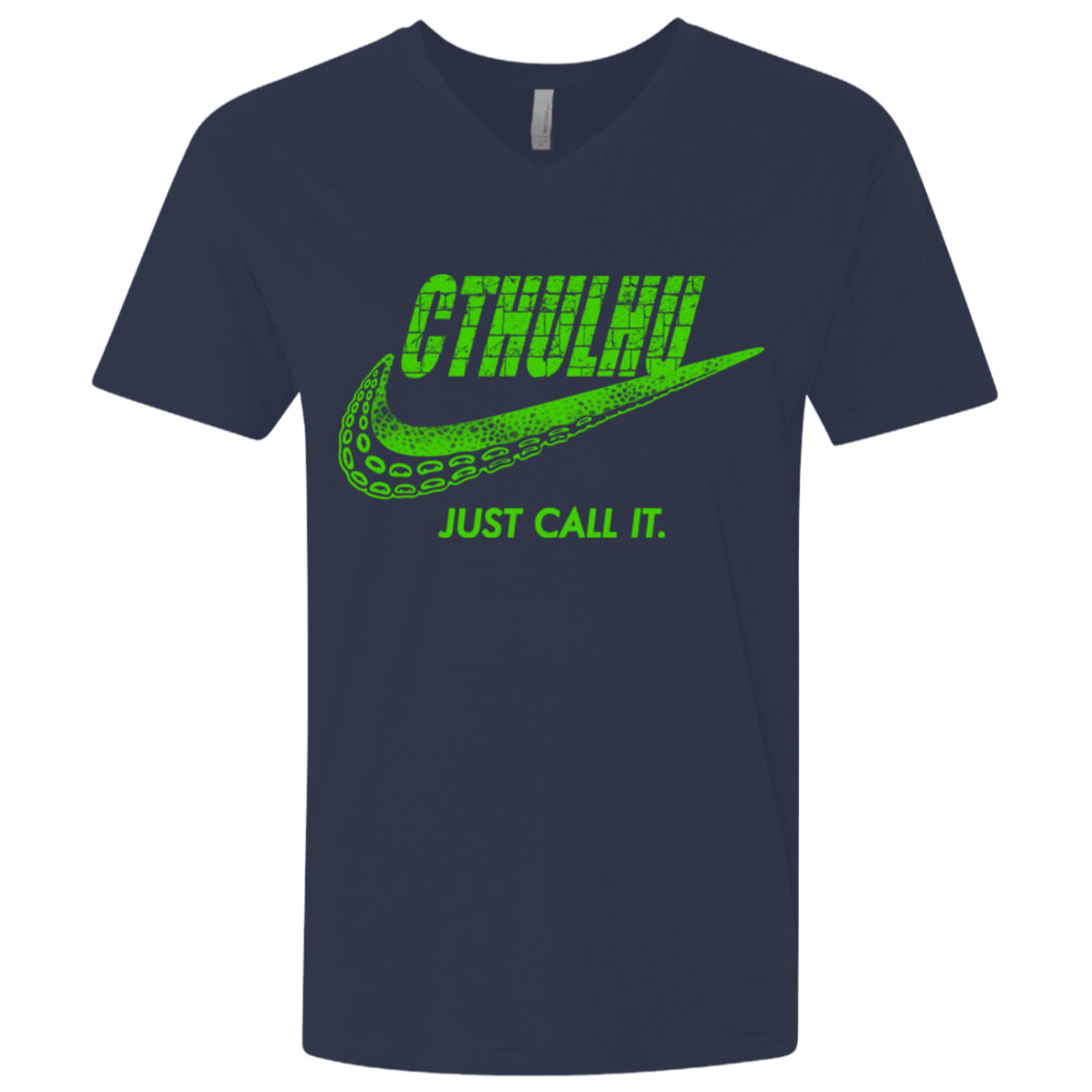 T-Shirts Midnight Navy / X-Small Just Call It Men's Premium V-Neck