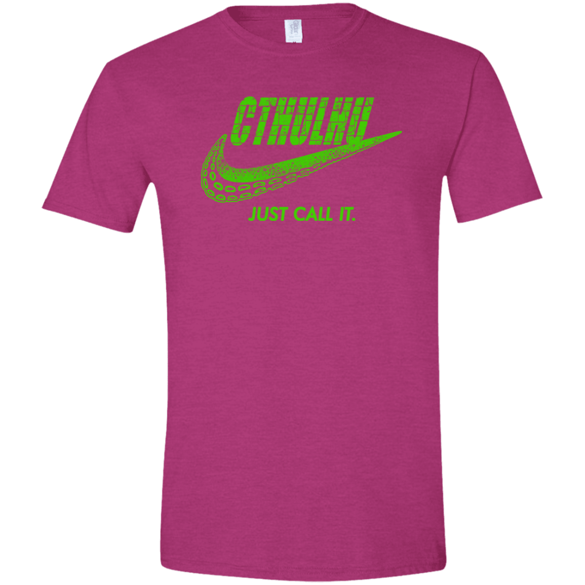 T-Shirts Antique Heliconia / S Just Call It Men's Semi-Fitted Softstyle