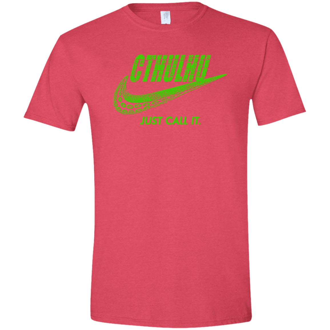 T-Shirts Heather Red / S Just Call It Men's Semi-Fitted Softstyle