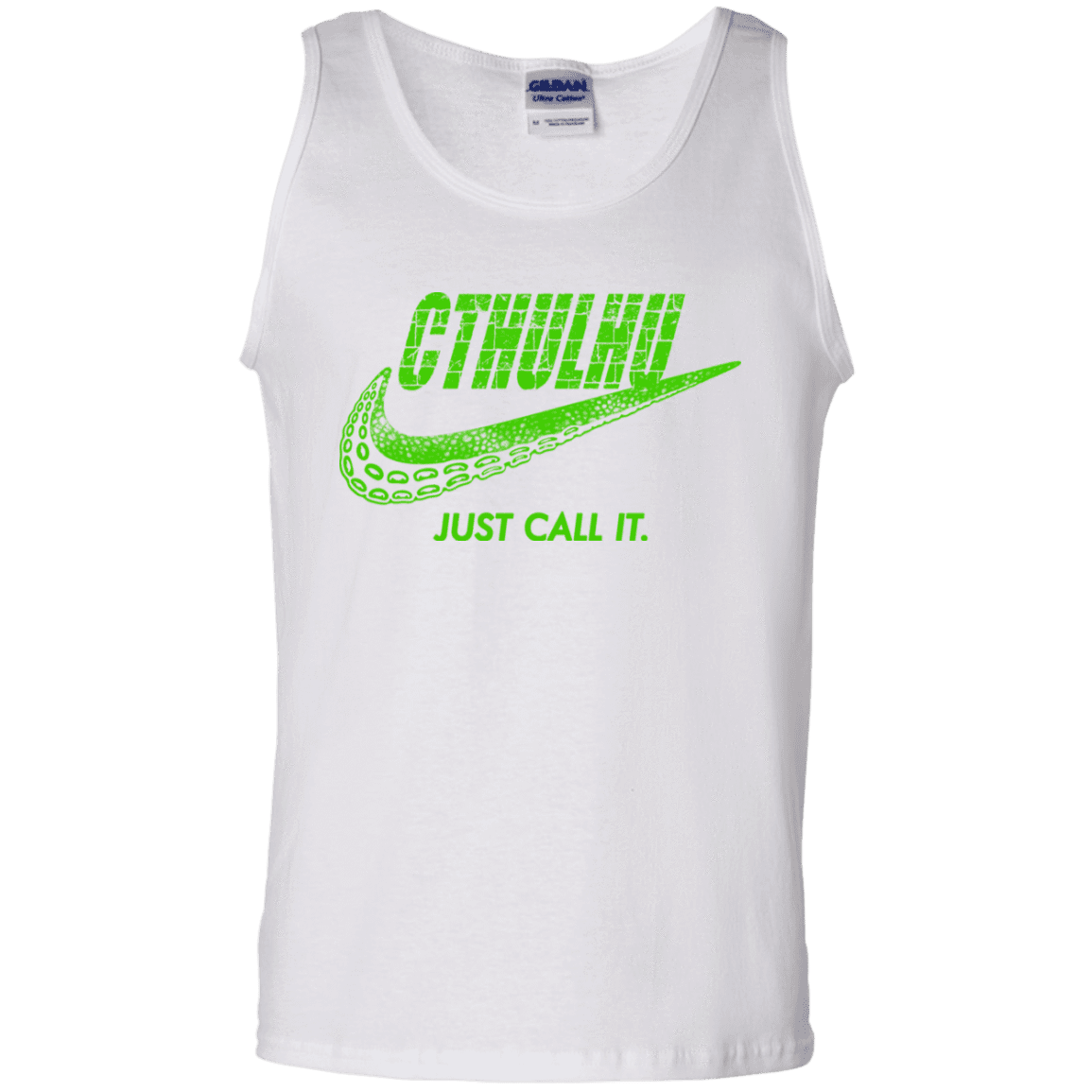 T-Shirts White / S Just Call It Men's Tank Top