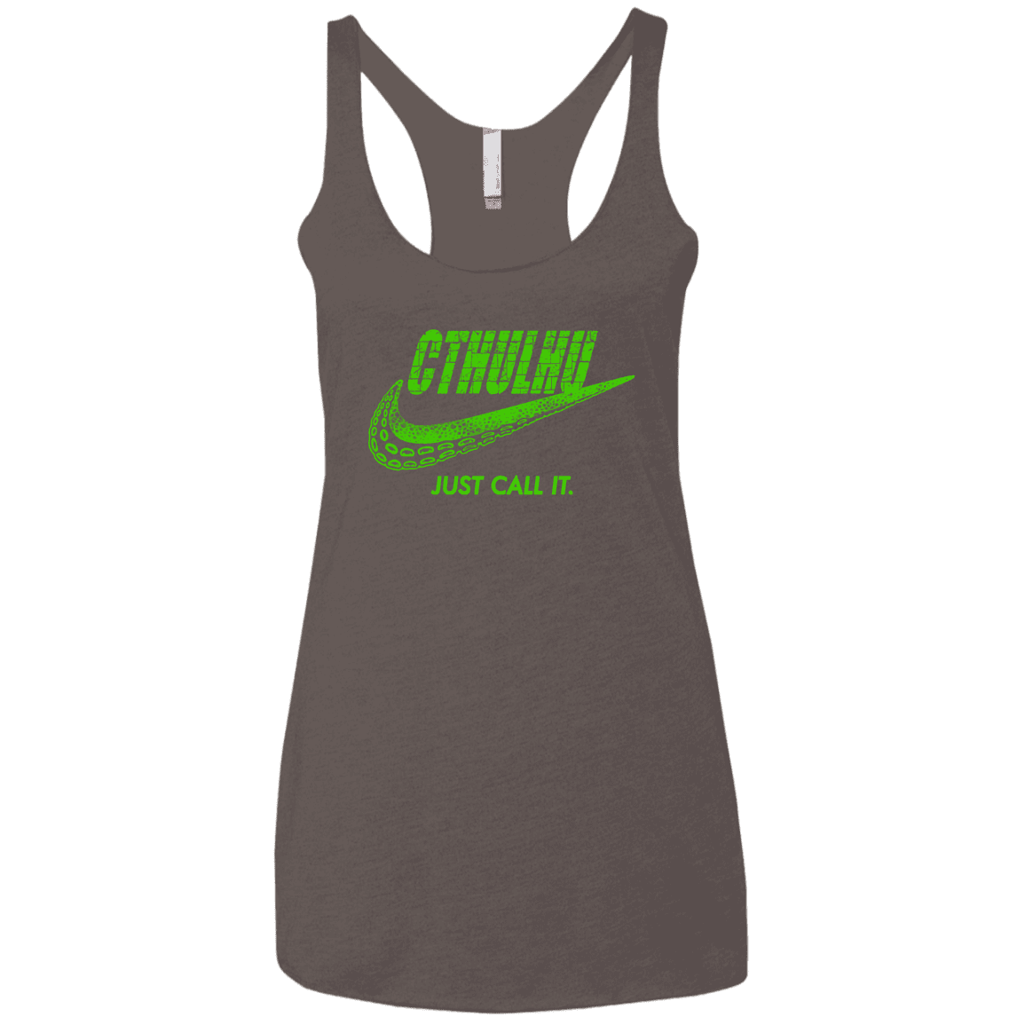 T-Shirts Macchiato / X-Small Just Call It Women's Triblend Racerback Tank