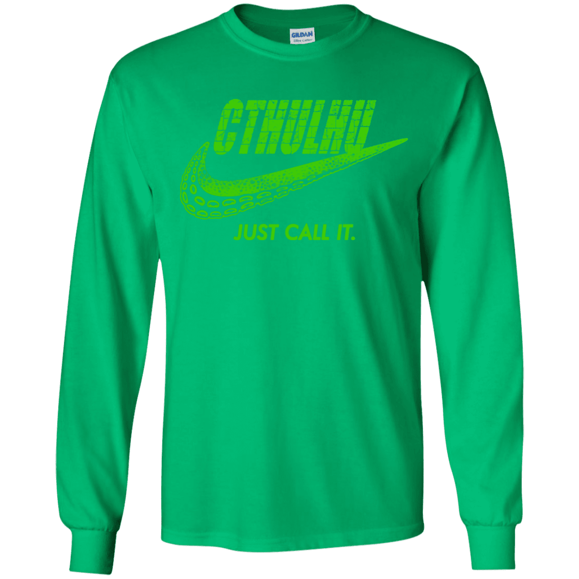 T-Shirts Irish Green / YS Just Call It Youth Long Sleeve T-Shirt