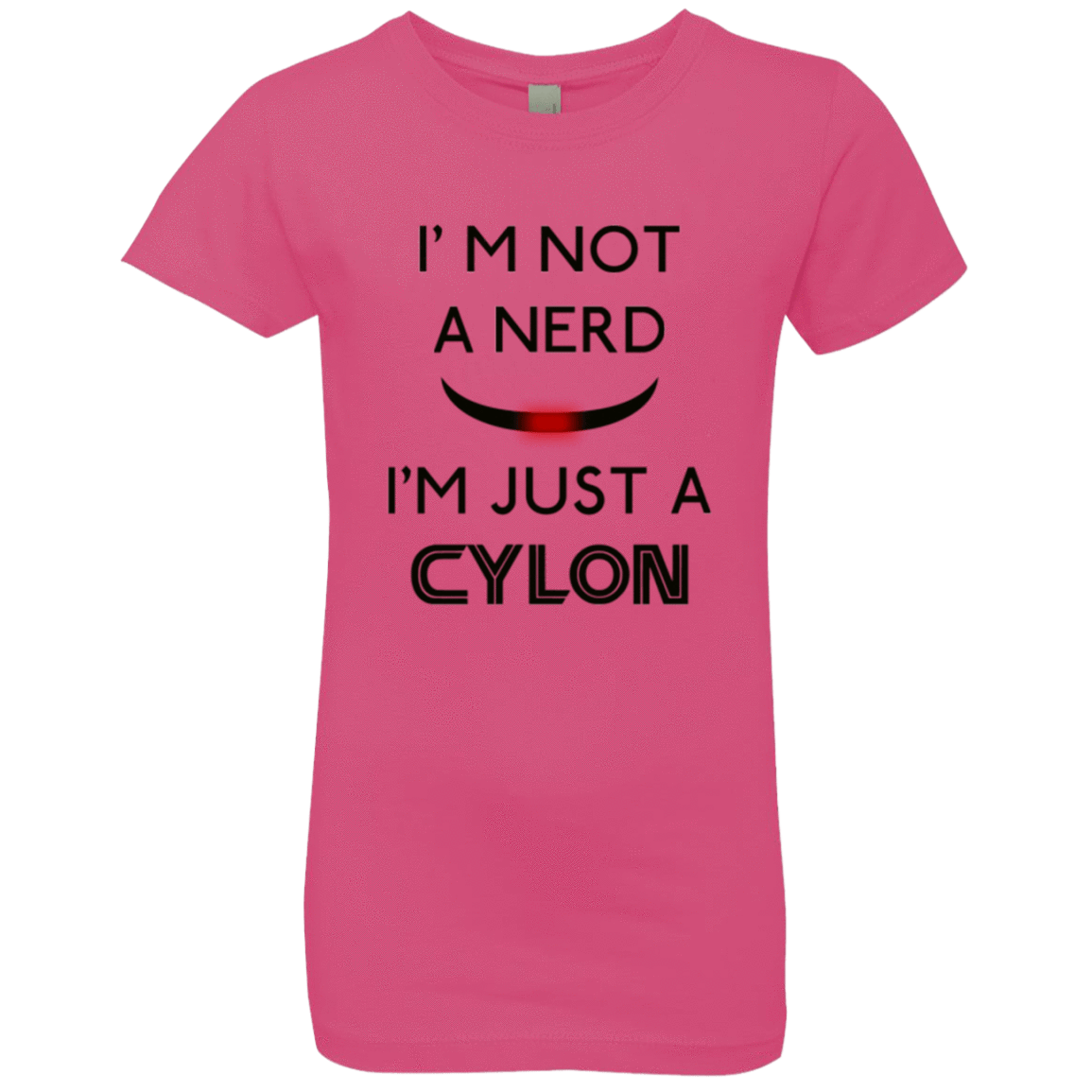 T-Shirts Hot Pink / YXS Just cylon Girls Premium T-Shirt