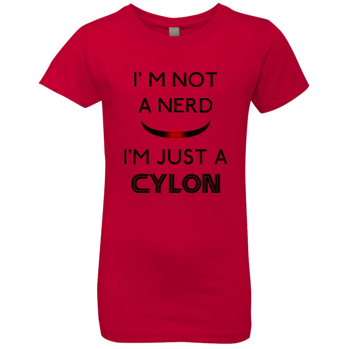 T-Shirts Red / YXS Just cylon Girls Premium T-Shirt