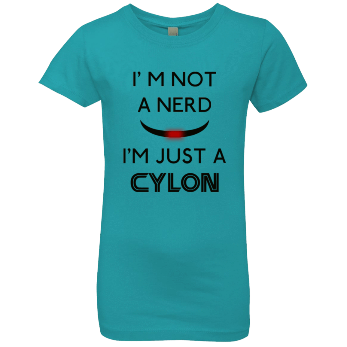 T-Shirts Tahiti Blue / YXS Just cylon Girls Premium T-Shirt