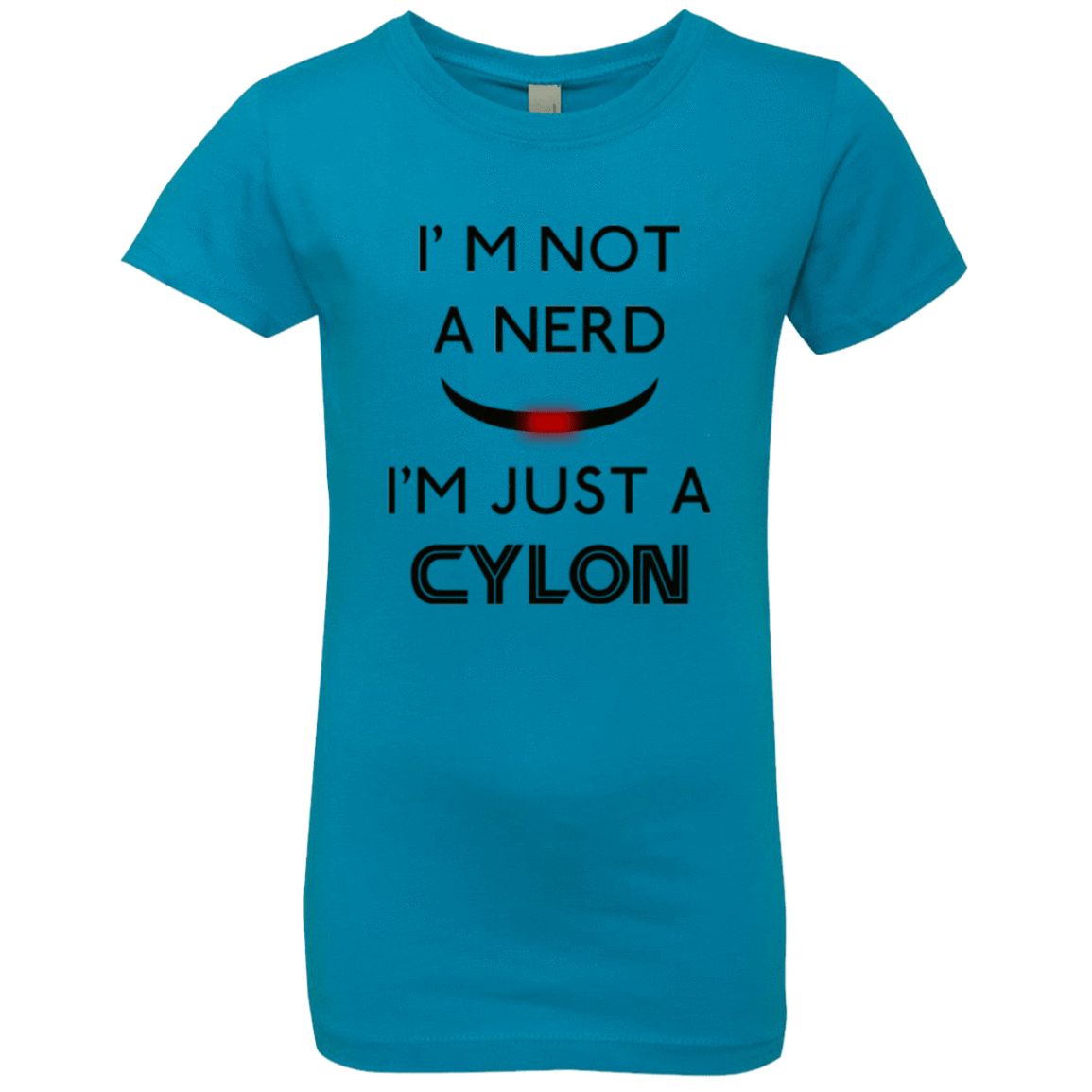 T-Shirts Turquoise / YXS Just cylon Girls Premium T-Shirt