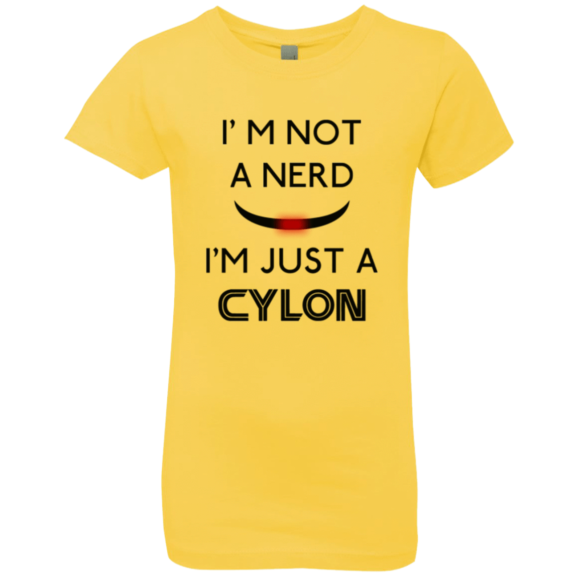 T-Shirts Vibrant Yellow / YXS Just cylon Girls Premium T-Shirt