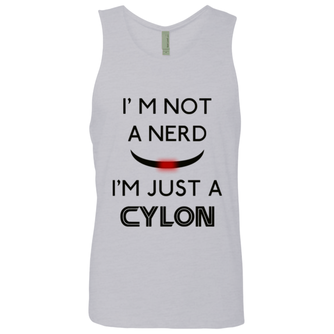 T-Shirts Heather Grey / Small Just cylon Men's Premium Tank Top