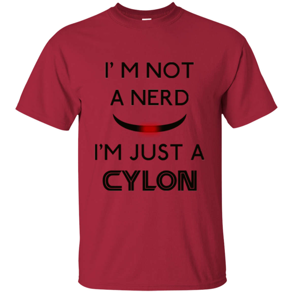T-Shirts Cardinal / Small Just cylon T-Shirt